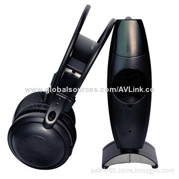 Comfortable Wearing Headband 5.1CH Hi-Fi Surround Infrared Wireless Headphones with IR Transmitter
